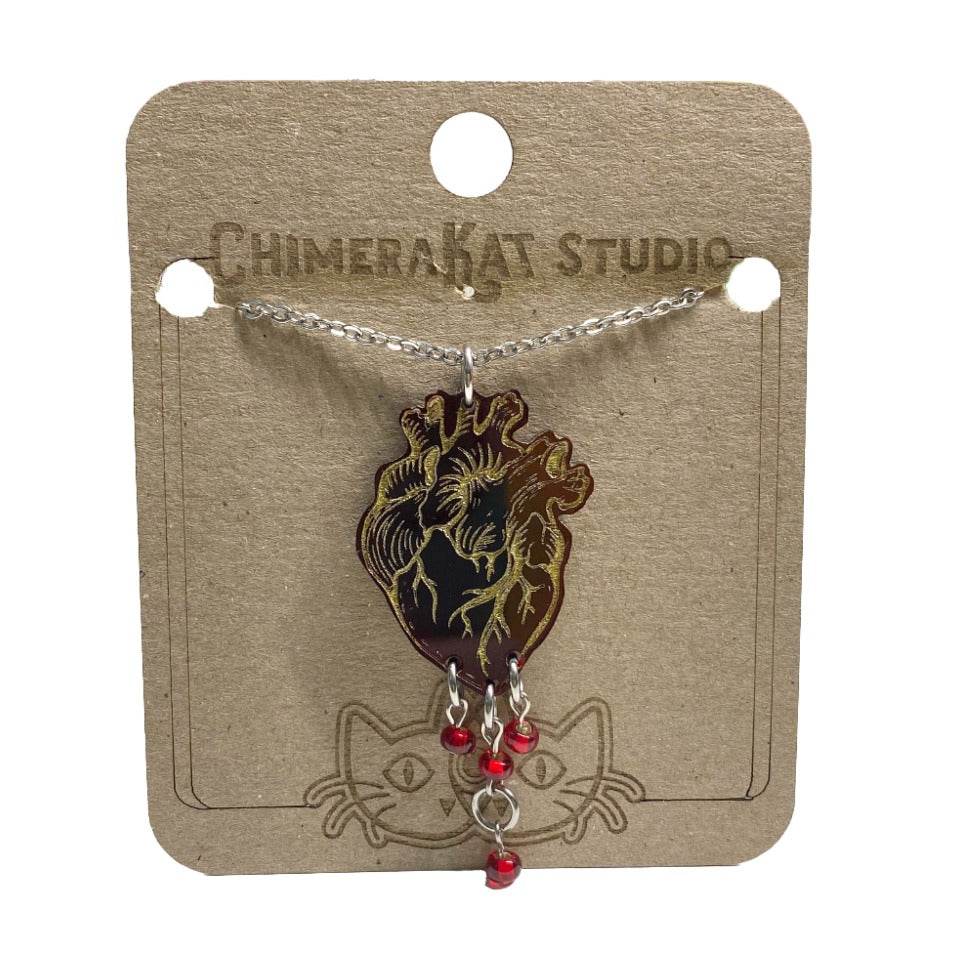 Anatomical Heart Necklace