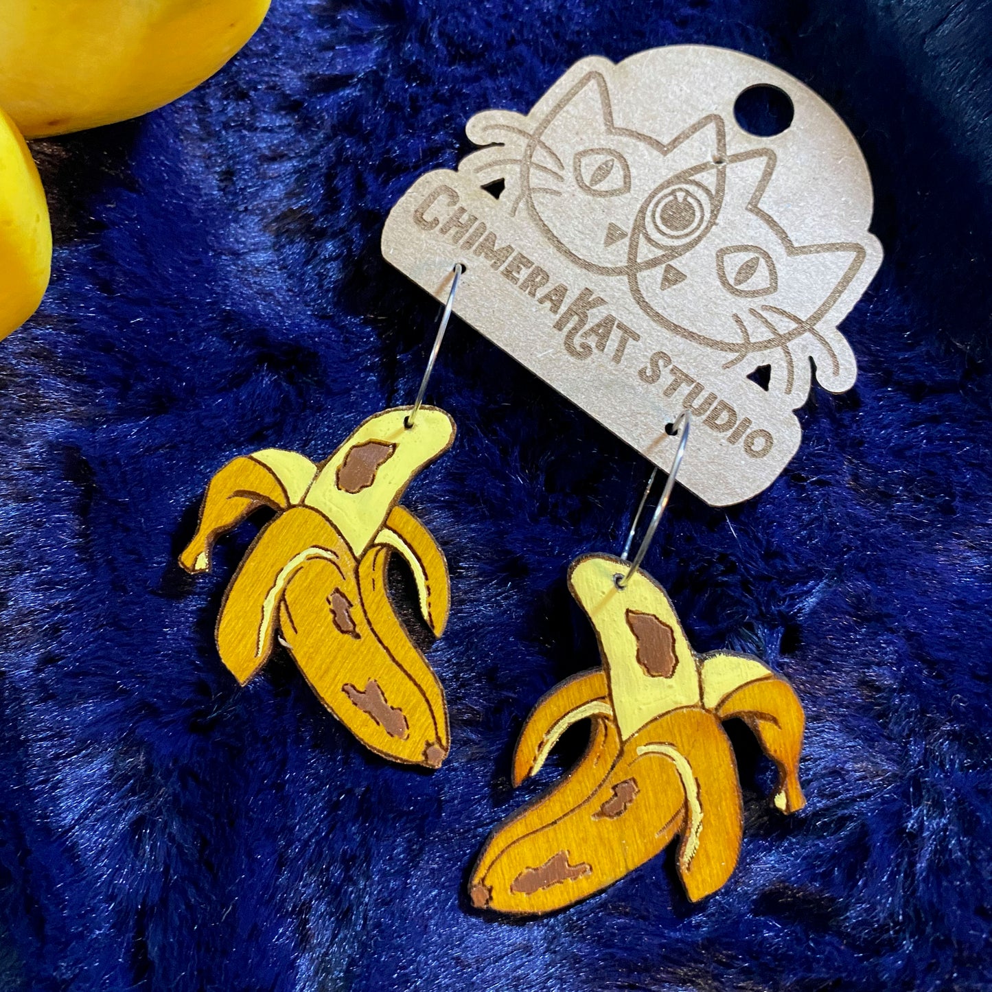 Banana Earrings