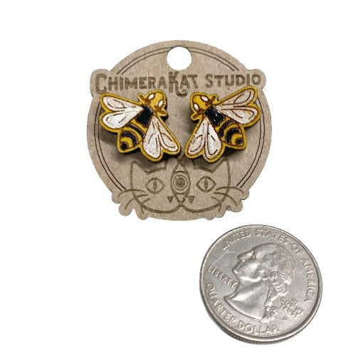 Bee Mine Studs