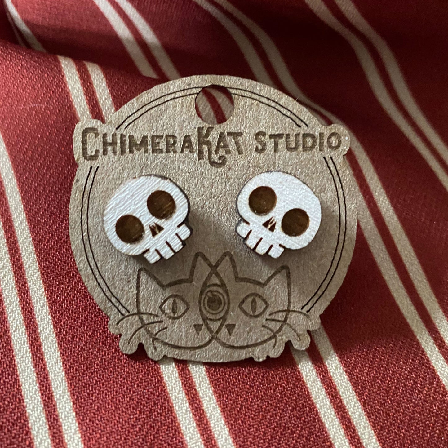 Lil' Skull Studs