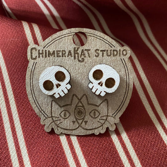 Lil' Skull Studs