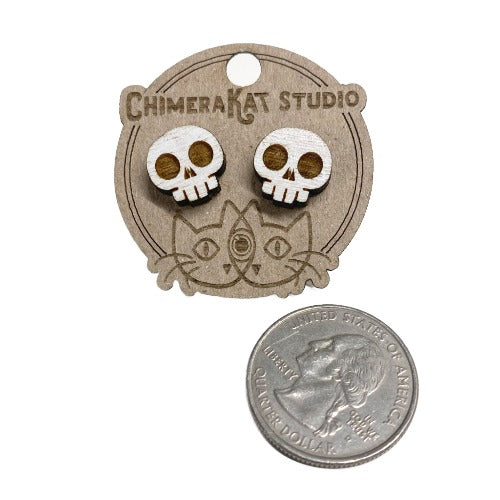 Lil' Skull Studs