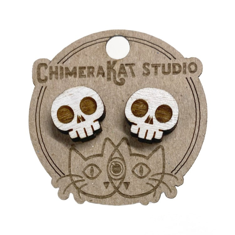 Lil' Skull Studs