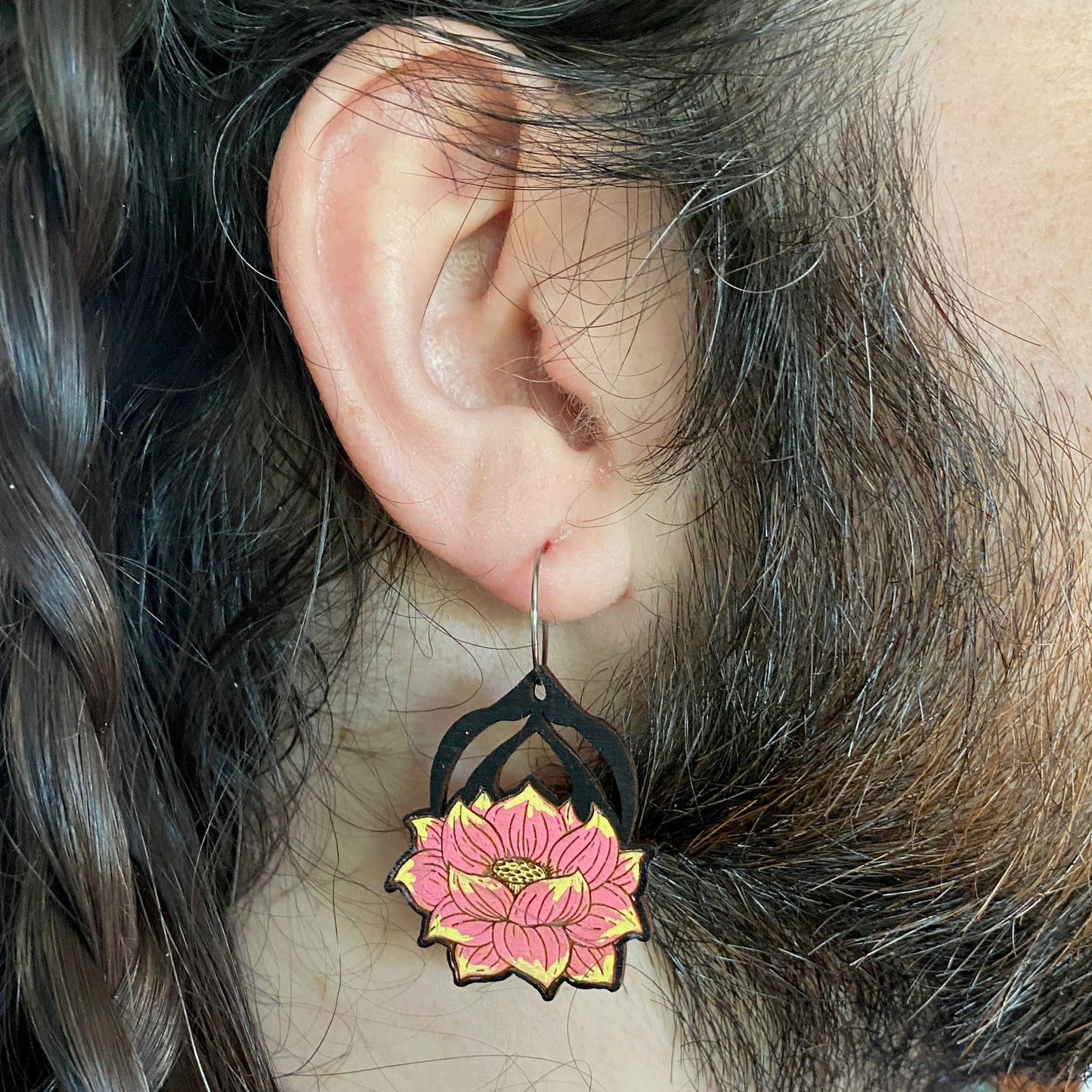 Lotus Earrings