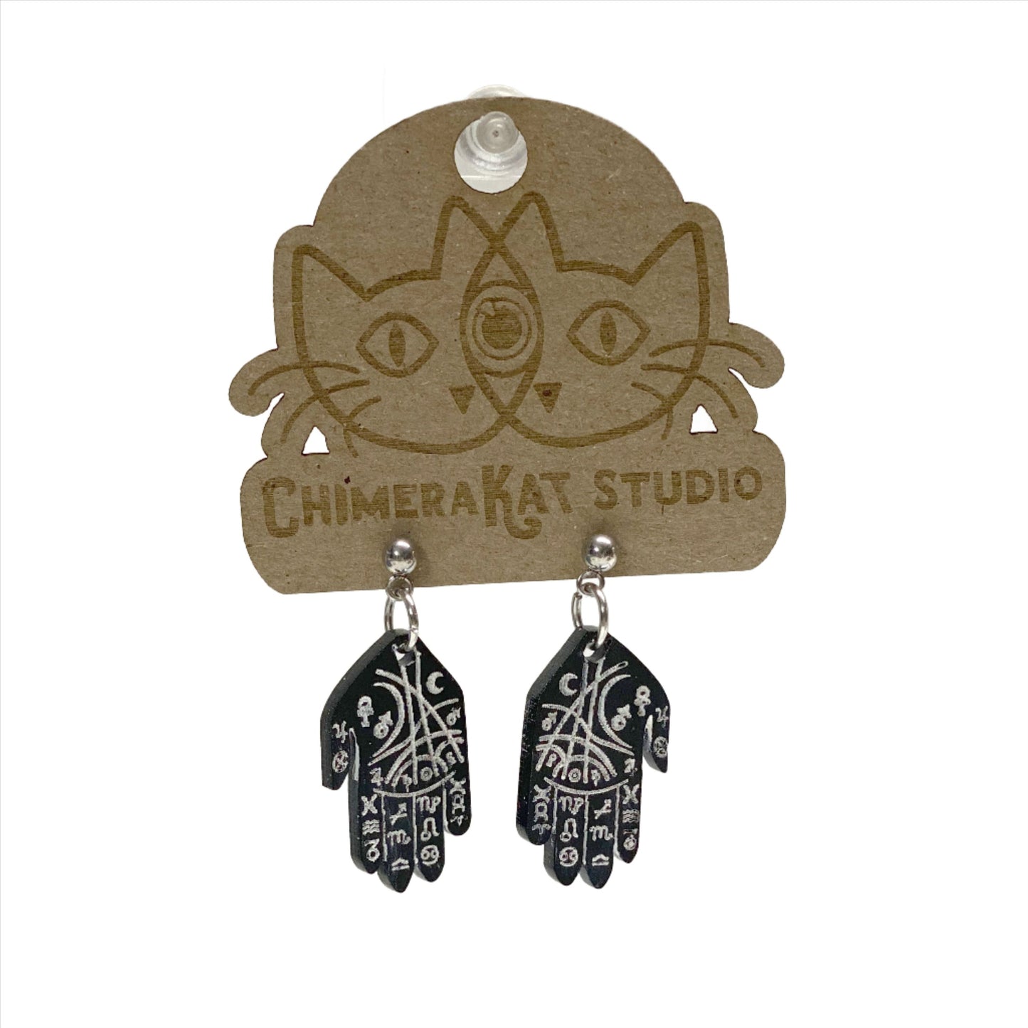 Hands of Fate Mini Earrings