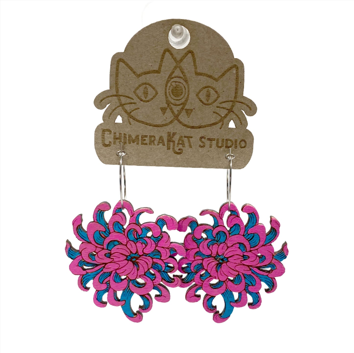 Chrysanthemum Earrings