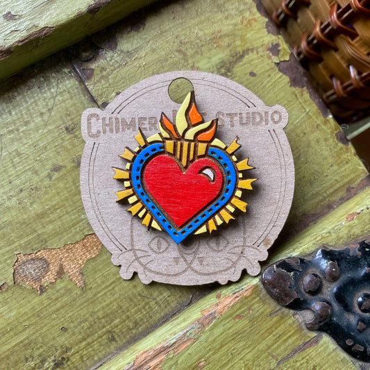 Sacred Heart Pin